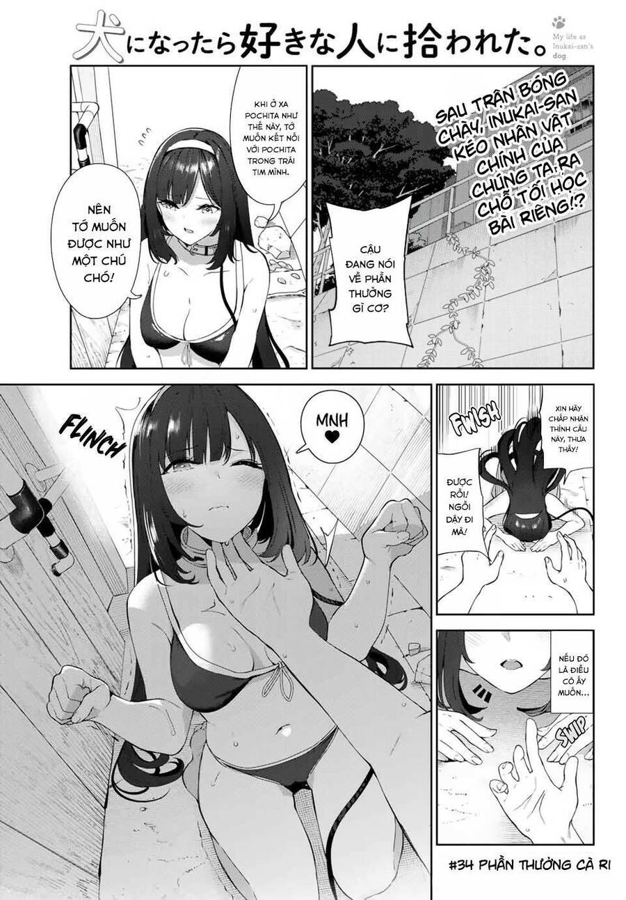 Cuộc Sống Khi Là Chó Cưng Của Inukai-San Chapter 34 - 1