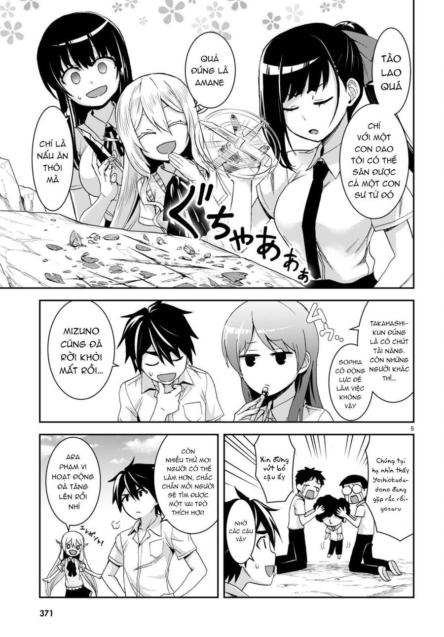 Isekai Yurutto Survival Seikatsu: Gakkou No Minna To Isekai No Mujintou Ni Tenishitakedo Ore Dake Chapter 17 - 7