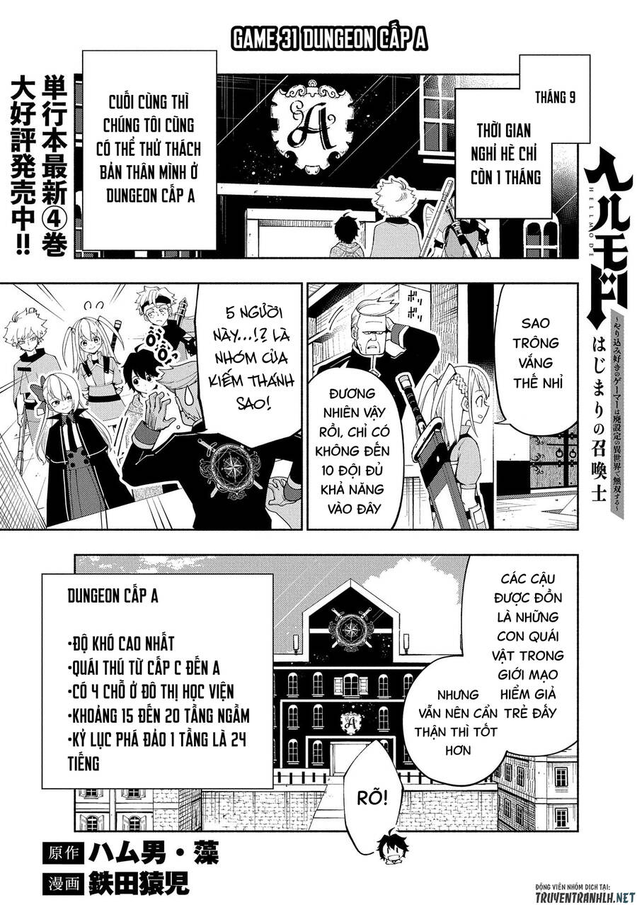 Hell Mode: Yarikomi Suki No Gamer Wa Hai Settei No Isekai De Musou Suru Chapter 31 - 3