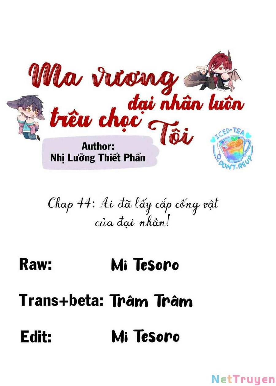 Ma Vương Đại Nhân Luôn Trêu Chọc Tôi Chapter 44 - 1