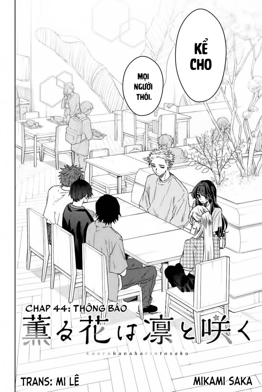 The Fragrant Flower Blooms With Dignity - Kaoru Hana Wa Rin To Saku Chapter 44 - 5