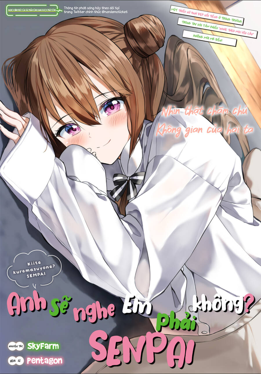 Anh Sẽ Nghe Lời Em Chứ? Senpai Chapter 6 - 1