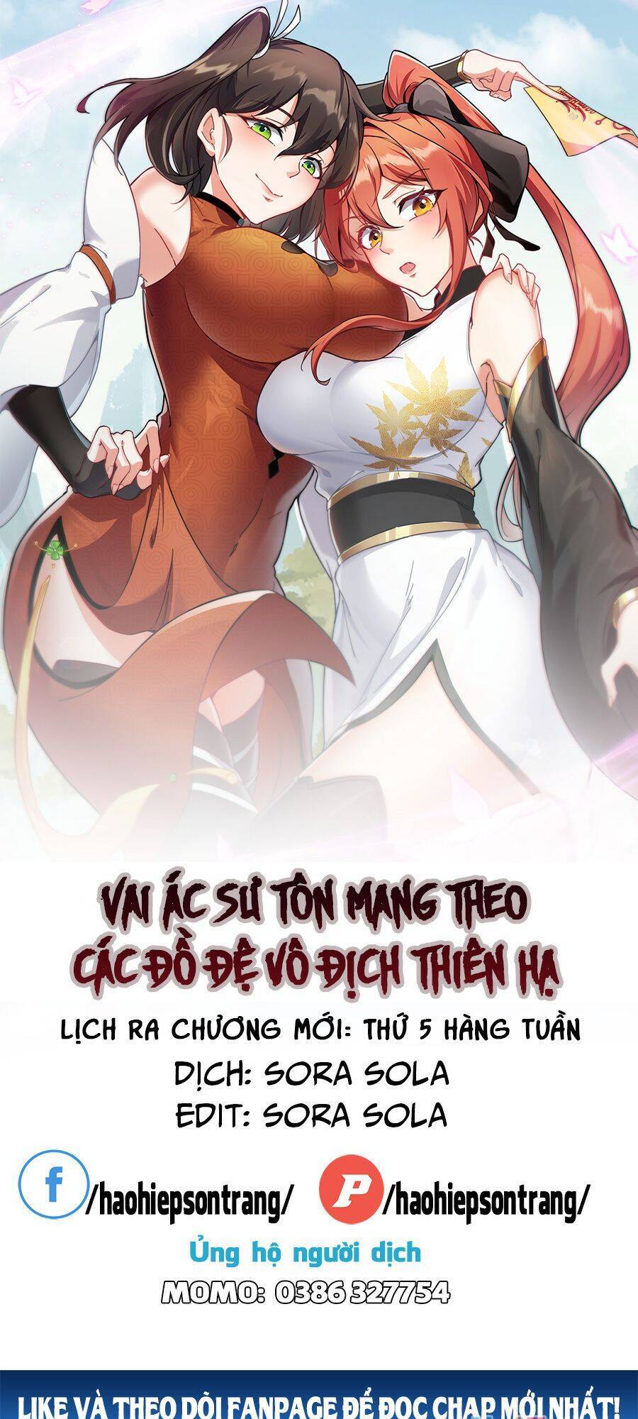 Vai Ác Sư Tôn Mang Theo Các Đồ Đệ Vô Địch Thiên Hạ Chapter 1 - 1