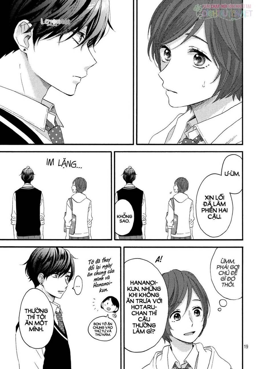 Hananoi-Kun Và Căn Bệnh Tình Yêu Chapter 17 - 21