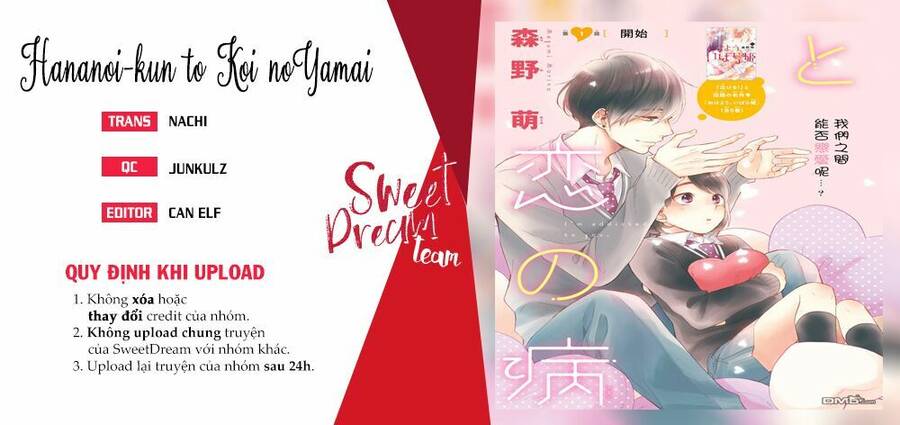 Hananoi-Kun Và Căn Bệnh Tình Yêu Chapter 3 - 1