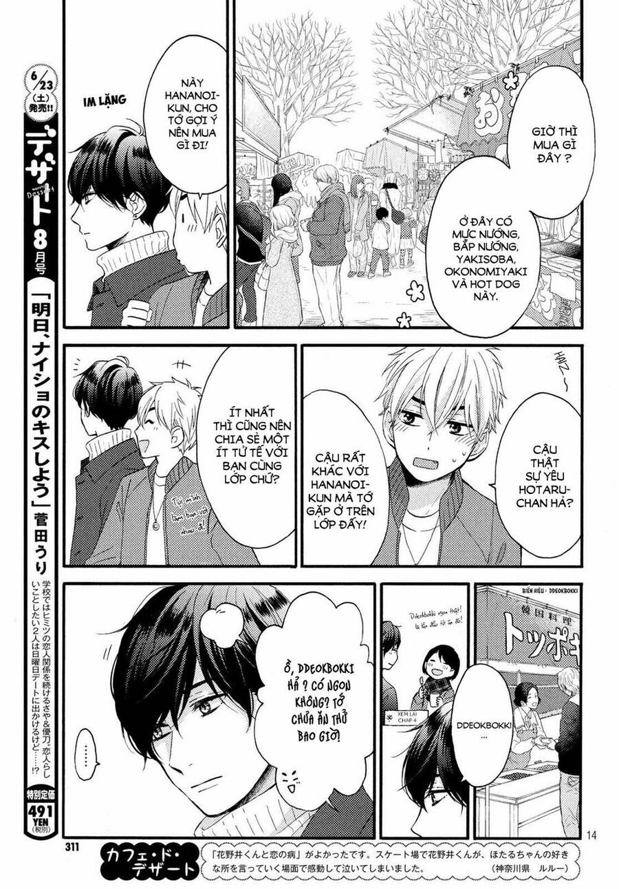 Hananoi-Kun Và Căn Bệnh Tình Yêu Chapter 5 - 16