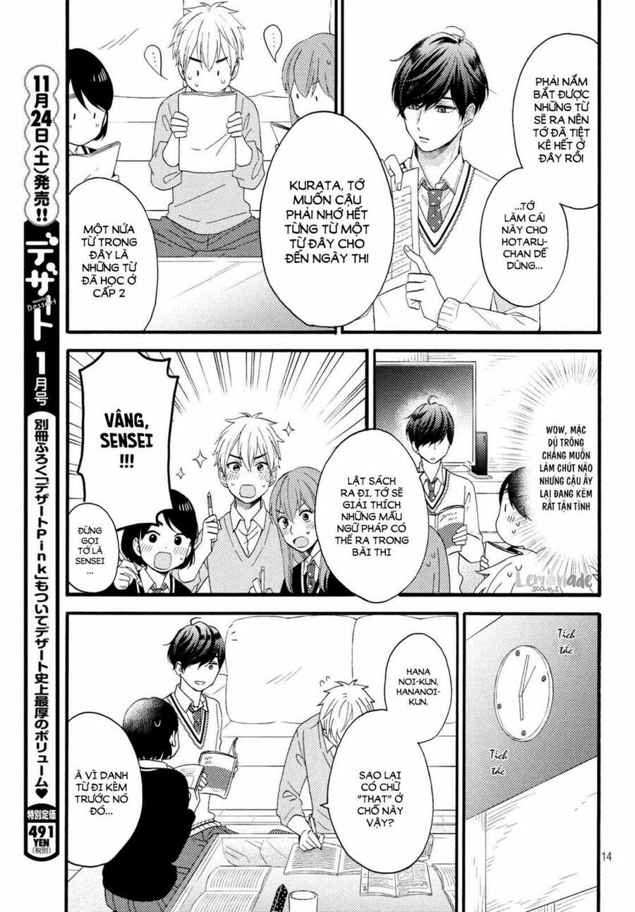 Hananoi-Kun Và Căn Bệnh Tình Yêu Chapter 9 - 16