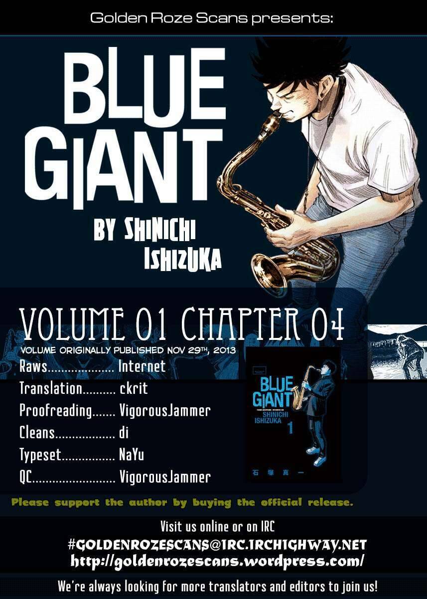 Blue Giant Chapter 4 - 25