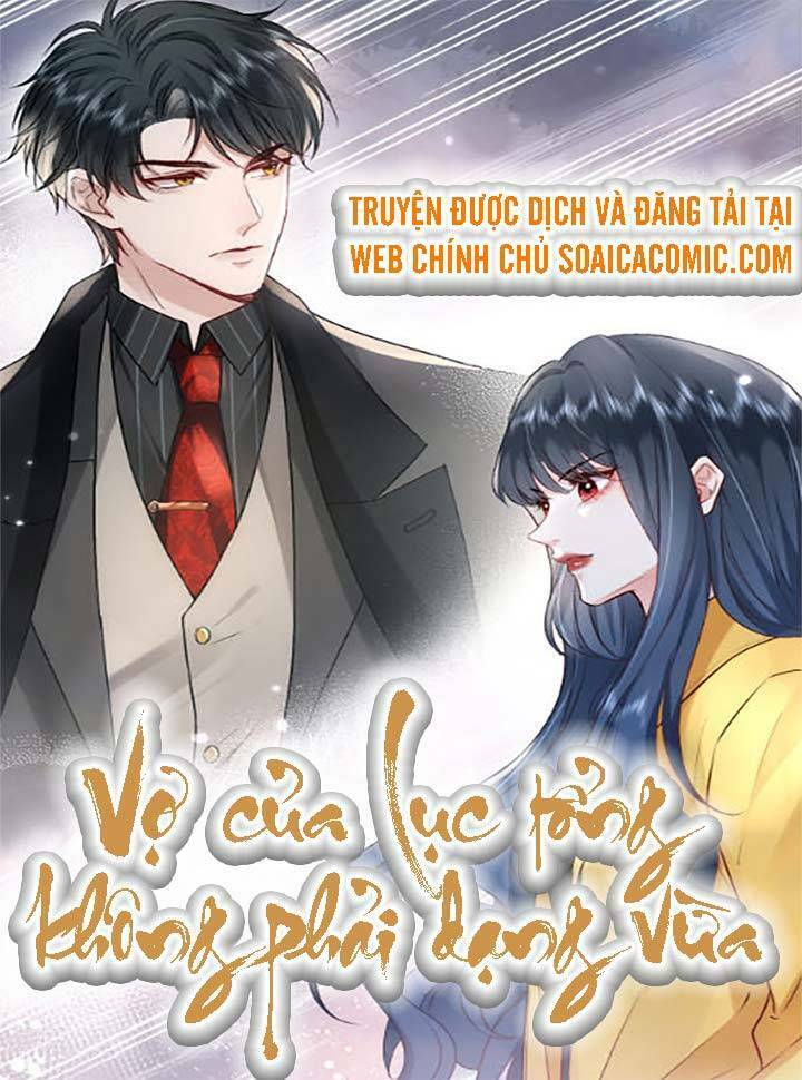 Vợ Của Lục Tổng Không Phải Dạng Vừa Chapter 1 - 1