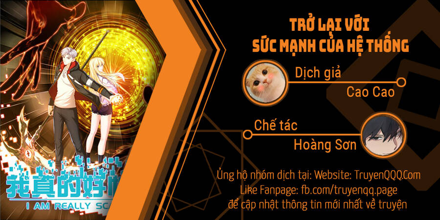 Trở Lại Với Sức Mạnh Của Hệ Thống Chapter 1 - 1