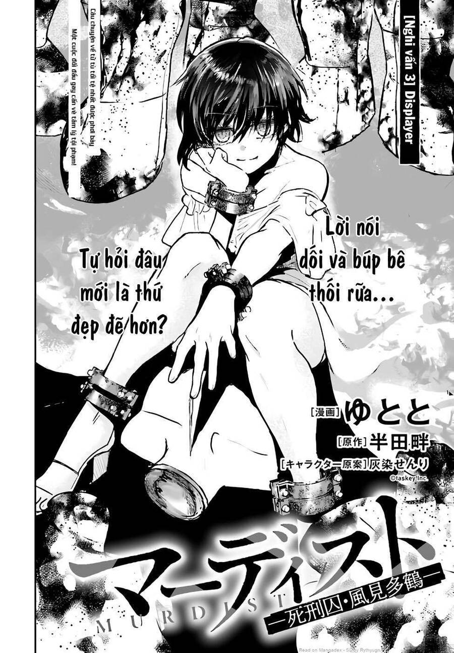 Kẻ Hoạ Sát: Tử Tù Kazami Tazuru Chapter 3 - 3