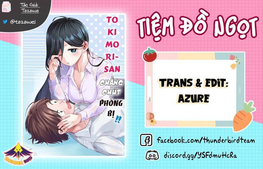 Tokimori-San Chẳng Chút Phòng Bị!! Chapter 1 - 1