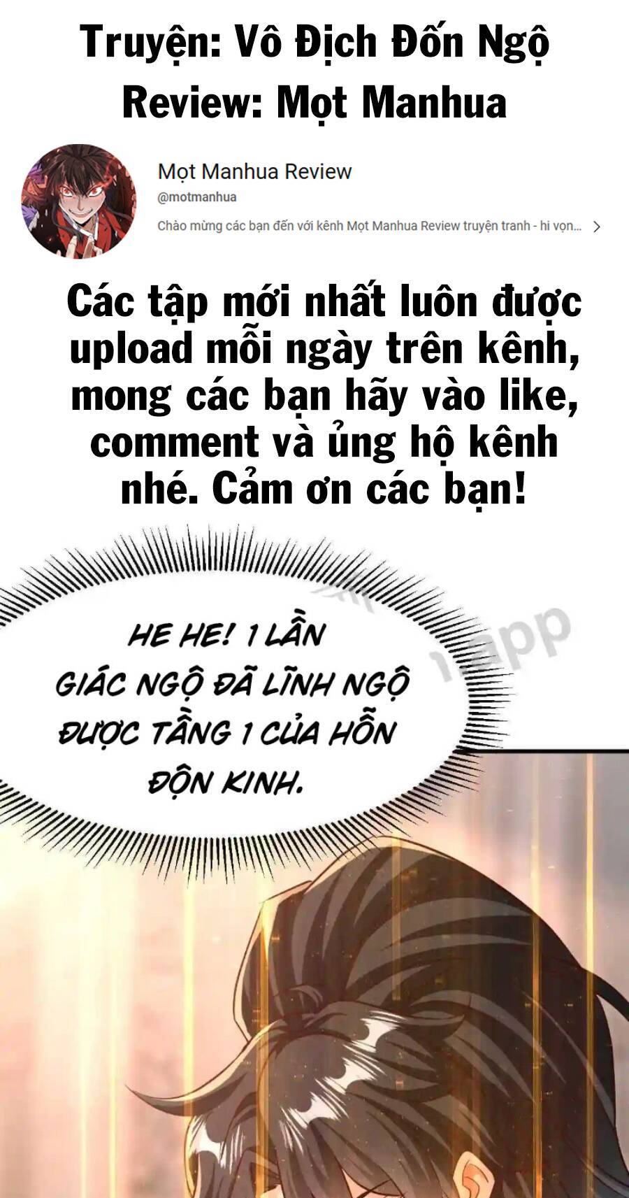 Vô Địch Đốn Ngộ Chapter 4 - 1