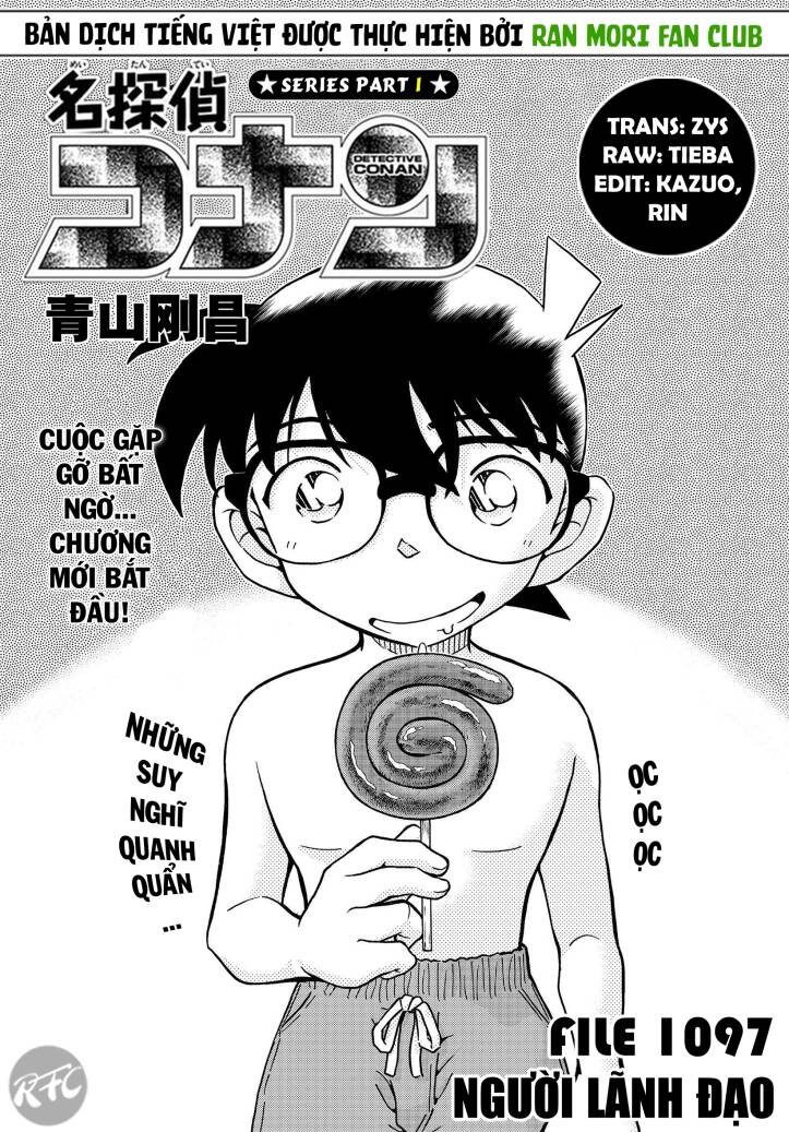 Thám Tử Conan Chapter 1097 - 1