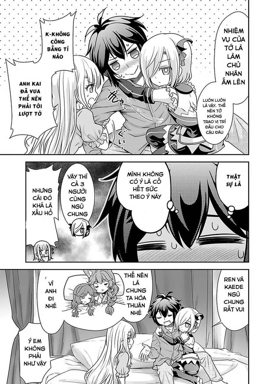 Tenohira Kaitaku Mura De Isekai Kenkokuki: Fueteku Yome-Tachi To Nonbiri Mujintou Life Chapter 20.2 - 9