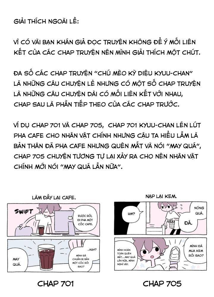 Chú Mèo Kỳ Diệu Kyuu-Chan Chapter 706 - 4