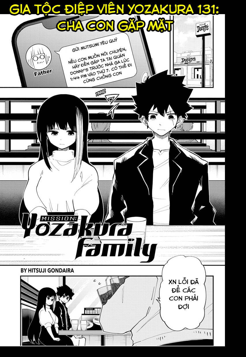 Gia Tộc Điệp Viên Yozakura Chapter 131 - 1