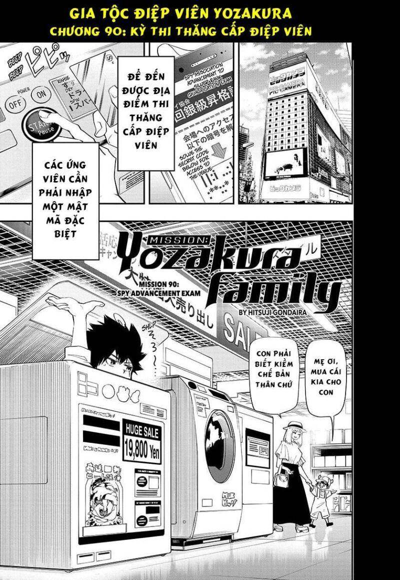 Gia Tộc Điệp Viên Yozakura Chapter 90 - 1