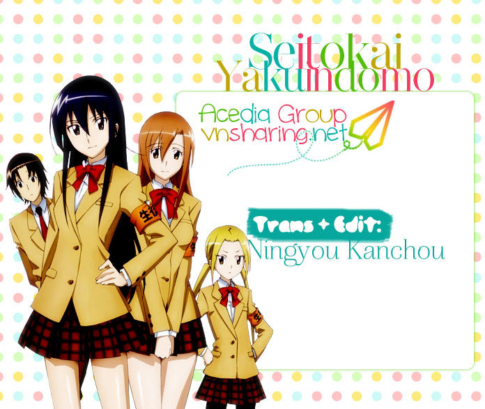 Seitokai Yakuindomo Chapter 35 - 6