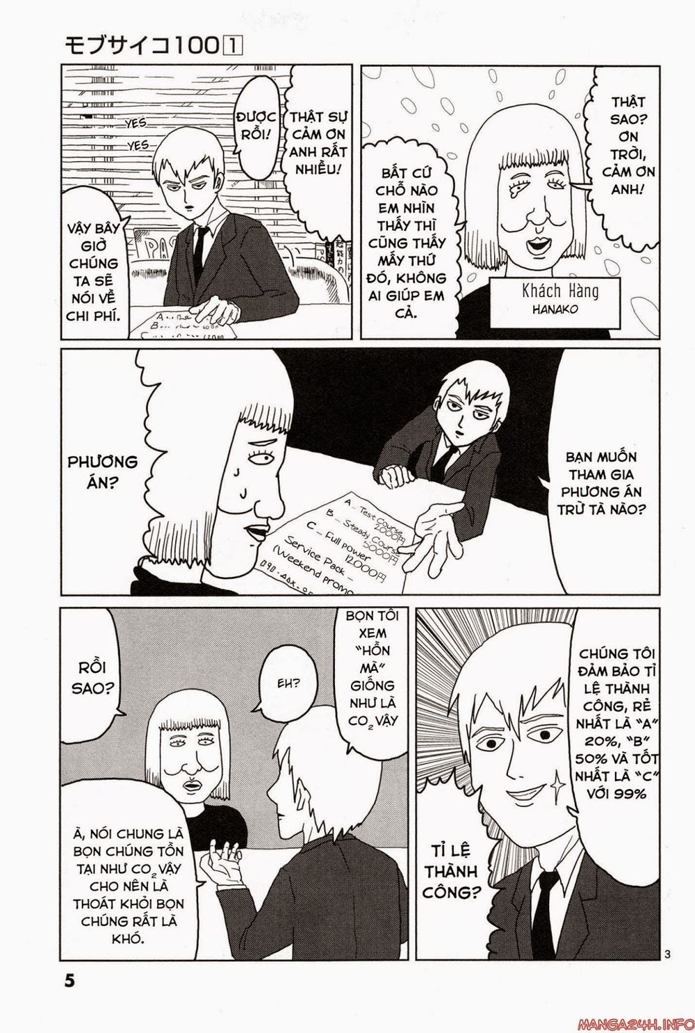 Mob Psycho 100 Chapter 1 - 9