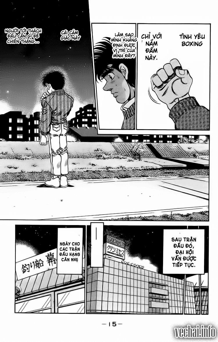 Võ Sĩ Quyền Anh Ippo Chapter 179 - 15