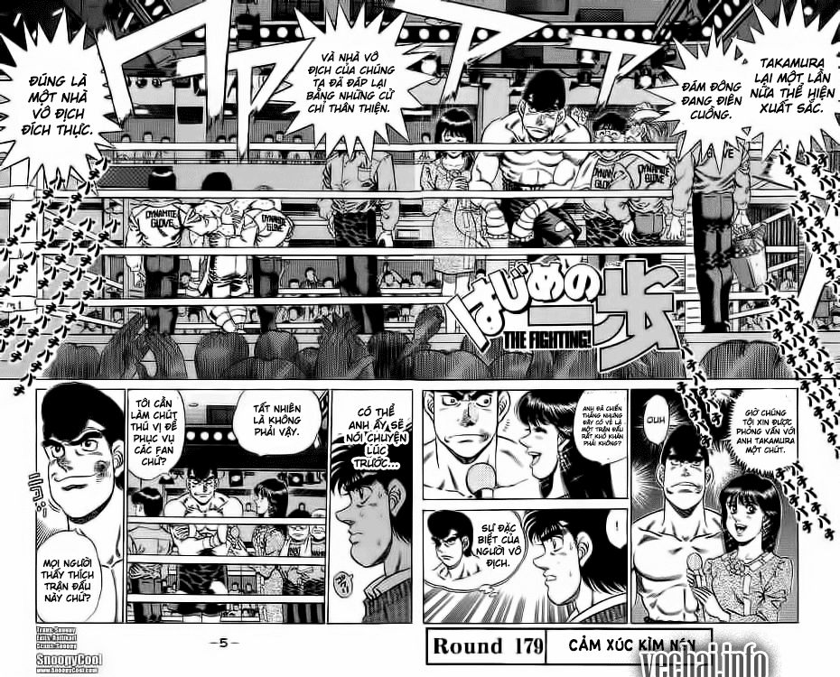 Võ Sĩ Quyền Anh Ippo Chapter 179 - 5