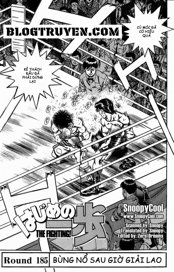 Võ Sĩ Quyền Anh Ippo Chapter 185 - 2