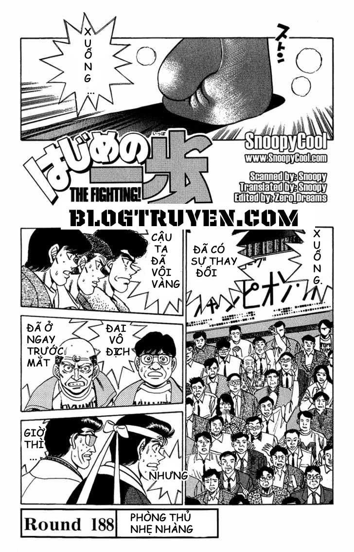 Võ Sĩ Quyền Anh Ippo Chapter 188 - 5