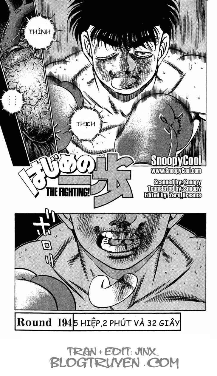 Võ Sĩ Quyền Anh Ippo Chapter 194 - 2