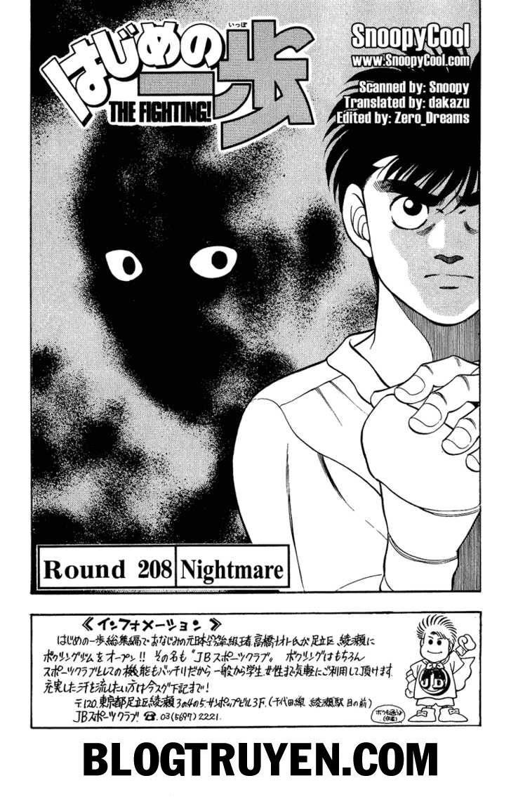 Võ Sĩ Quyền Anh Ippo Chapter 208 - 2