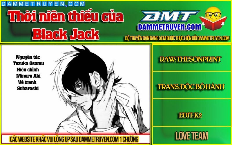 Thời Niên Thiếu Của Black Jack Chapter 16 - 1