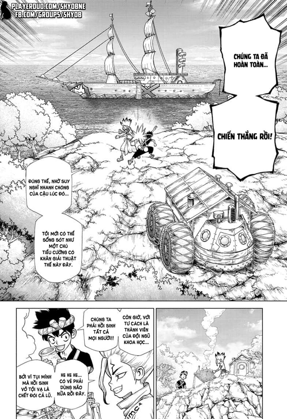 Dr.stone Chapter 138 - 3