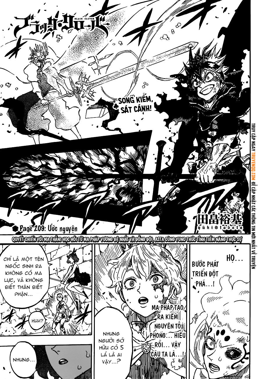 Black Clover - Thế Giới Phép Thuật Chapter 209 - 2