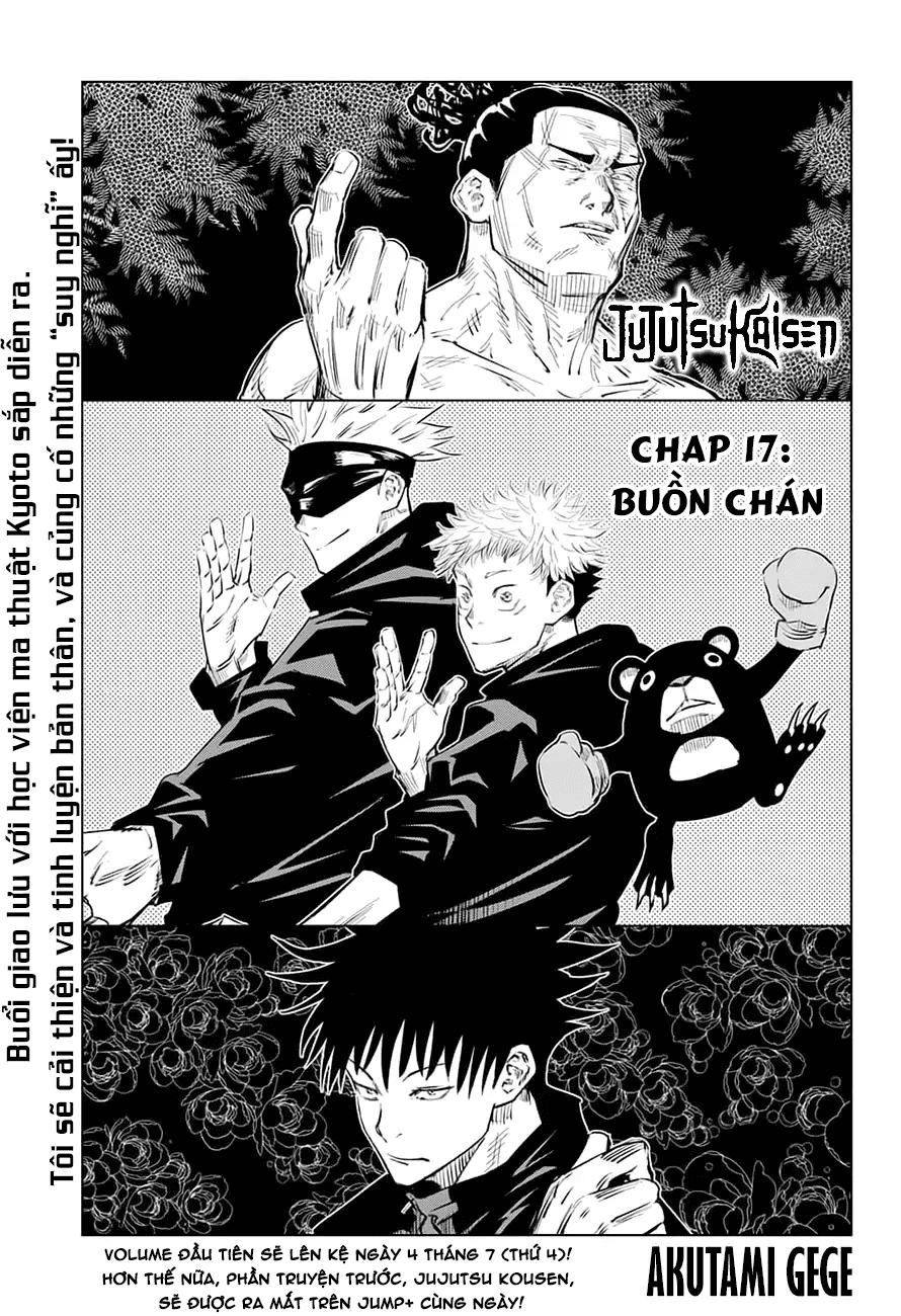 Jujutsu Kaisen - Chú Thuật Hồi Chiến Chapter 17 - 3