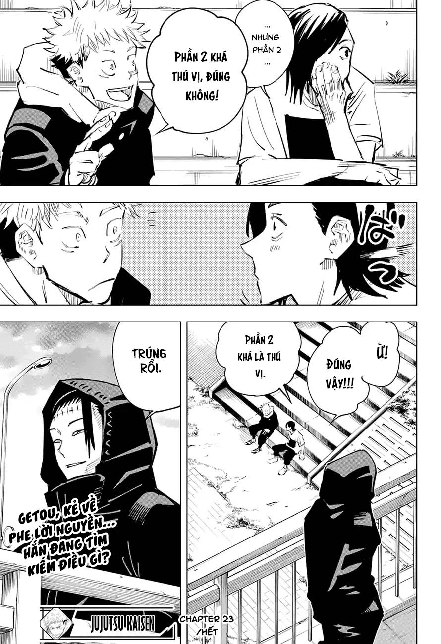 Jujutsu Kaisen - Chú Thuật Hồi Chiến Chapter 23 - 22