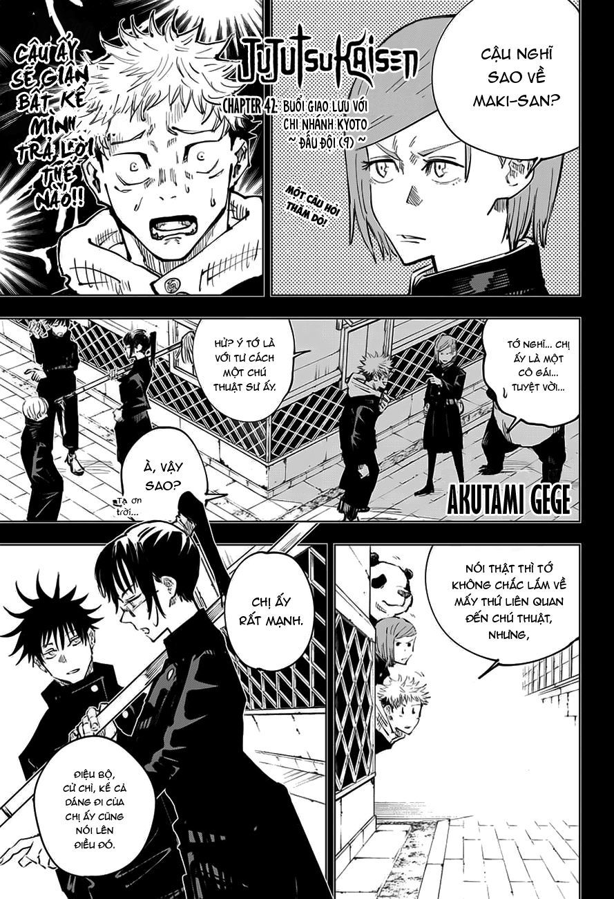 Jujutsu Kaisen - Chú Thuật Hồi Chiến Chapter 42 - 3