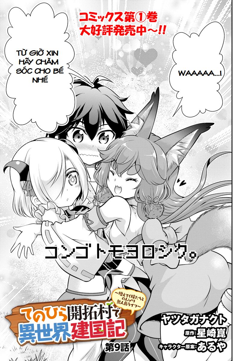 Tenohira Kaitaku Mura De Isekai Kenkokuki: Fueteku Yome-Tachi To Nonbiri Mujintou Life Chapter 9 - 4