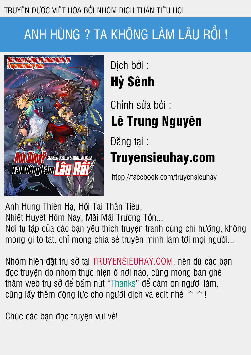 Anh Hùng ? Ta Không Làm Lâu Rồi Chapter 114 - 1