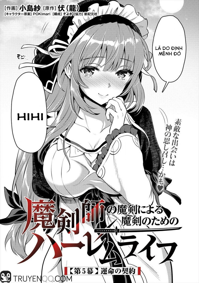 Ma Kiếm Sĩ Xuyên Không Lập Kiếm Làm Harem Chapter 5 - 4