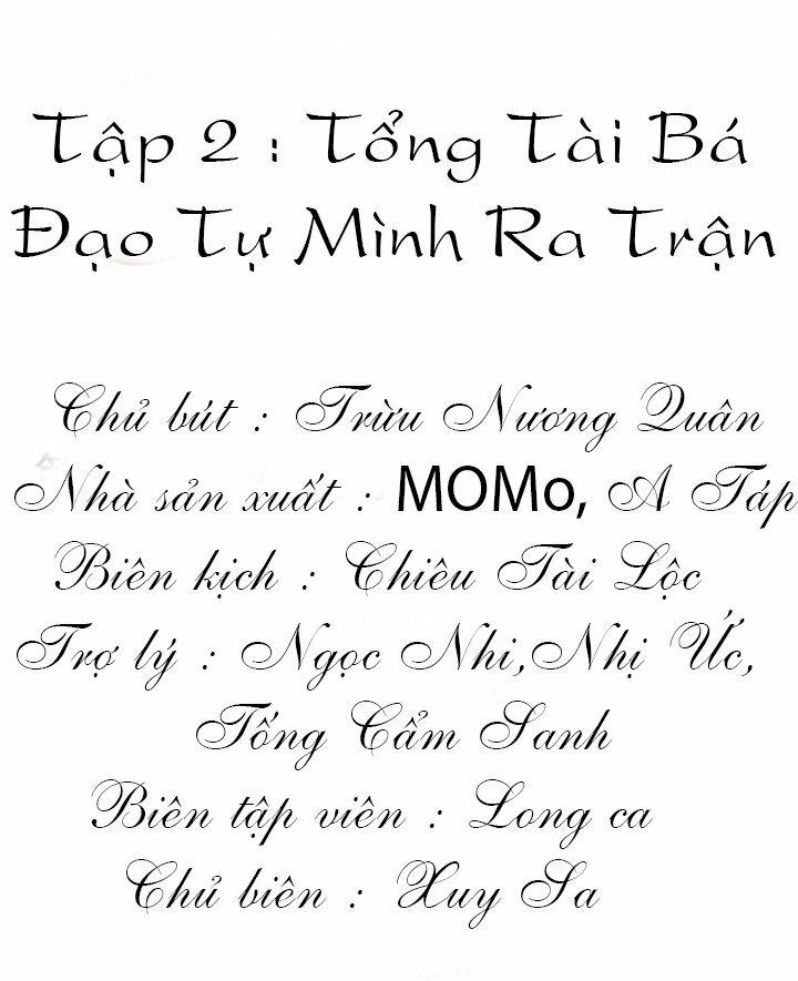 Tổng Tài Xấu Xa, Đừng Hòng Thoát Chapter 2 - 3