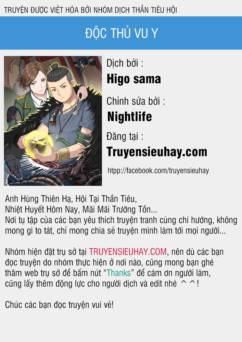 Độc Thủ Vu Y Chapter 38 - 1