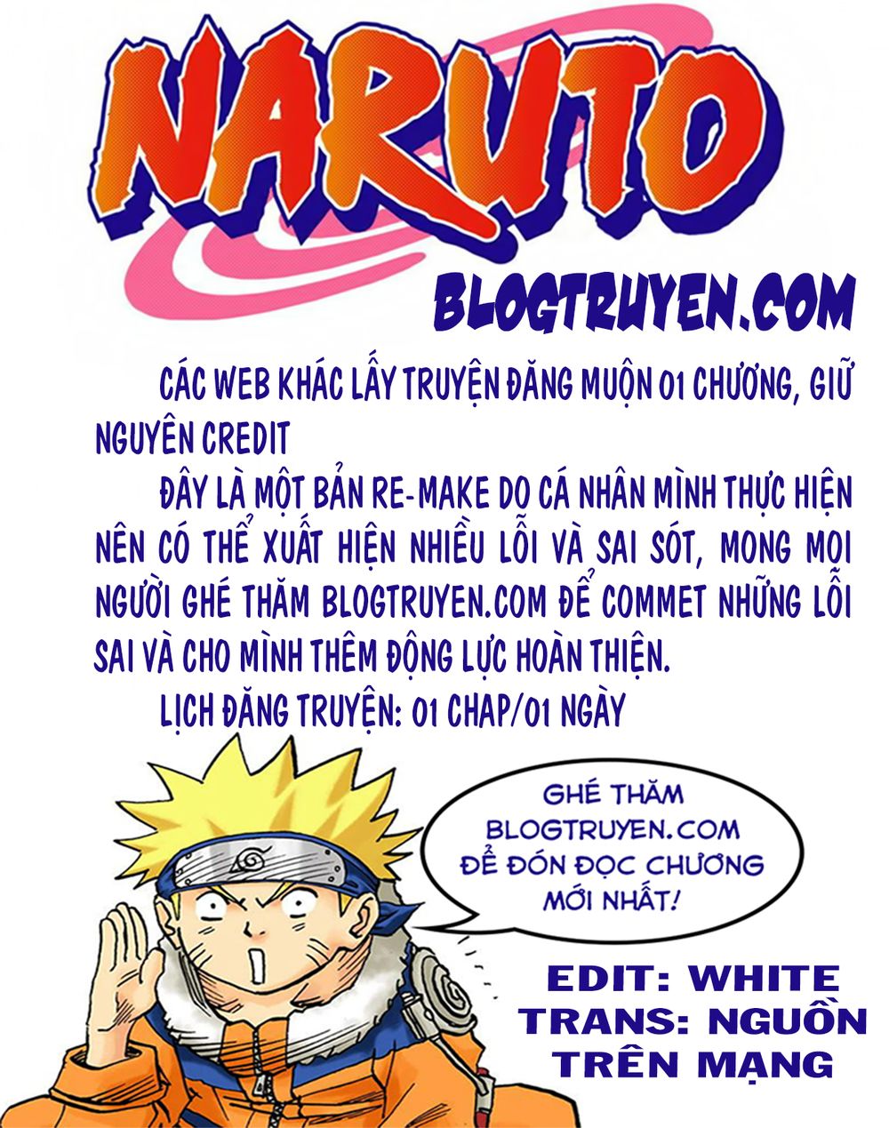 Naruto Full Màu Chapter 80 - 1