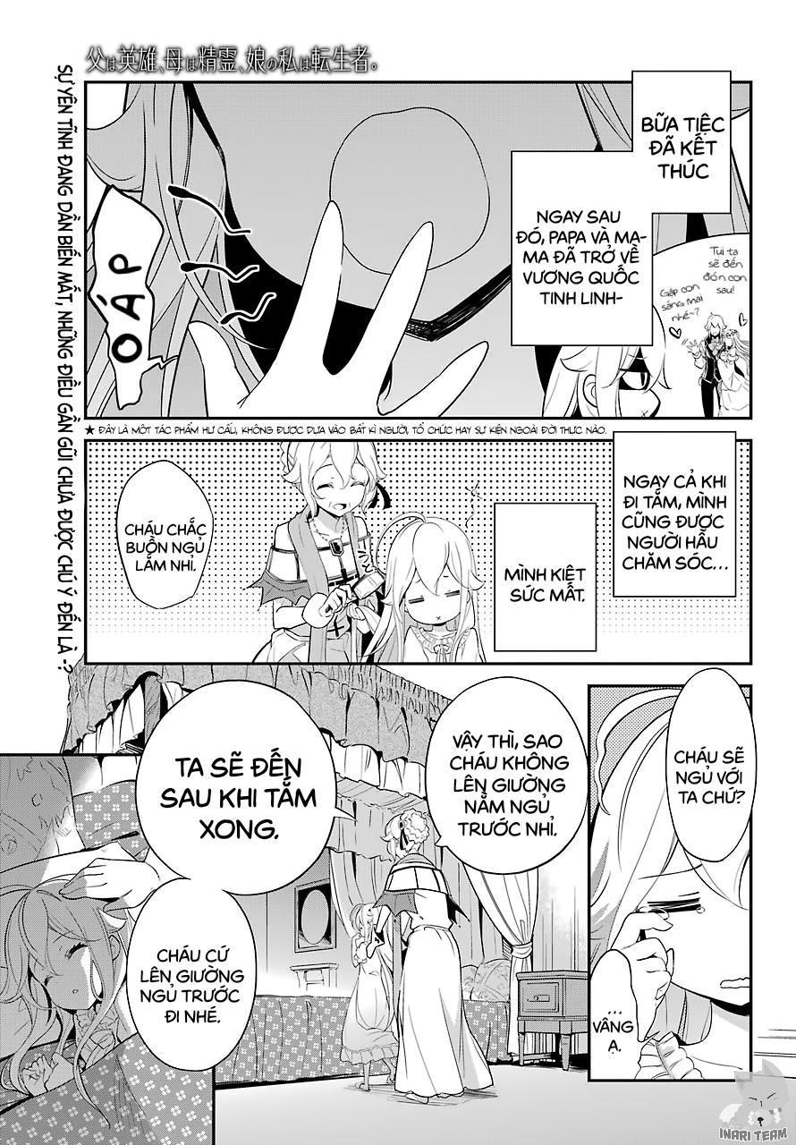 Chichi Wa Eiyuu, Haha Wa Seirei, Musume No Watashi Wa Tenseisha Chapter 9 - 2