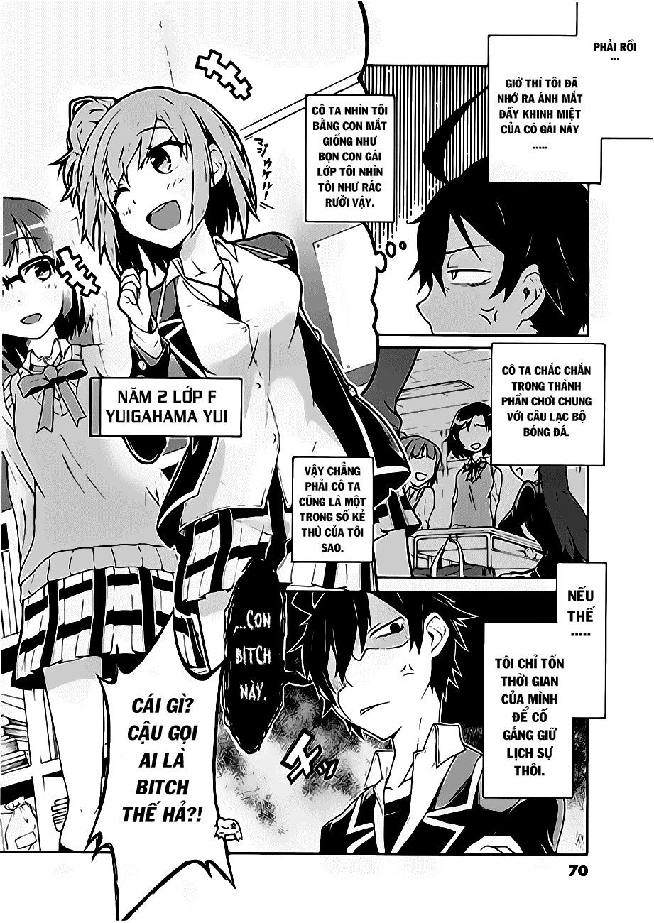 Yahari Ore No Seishun Rabukome Wa Machigatte Iru. @ Comic Chapter 3 - 4