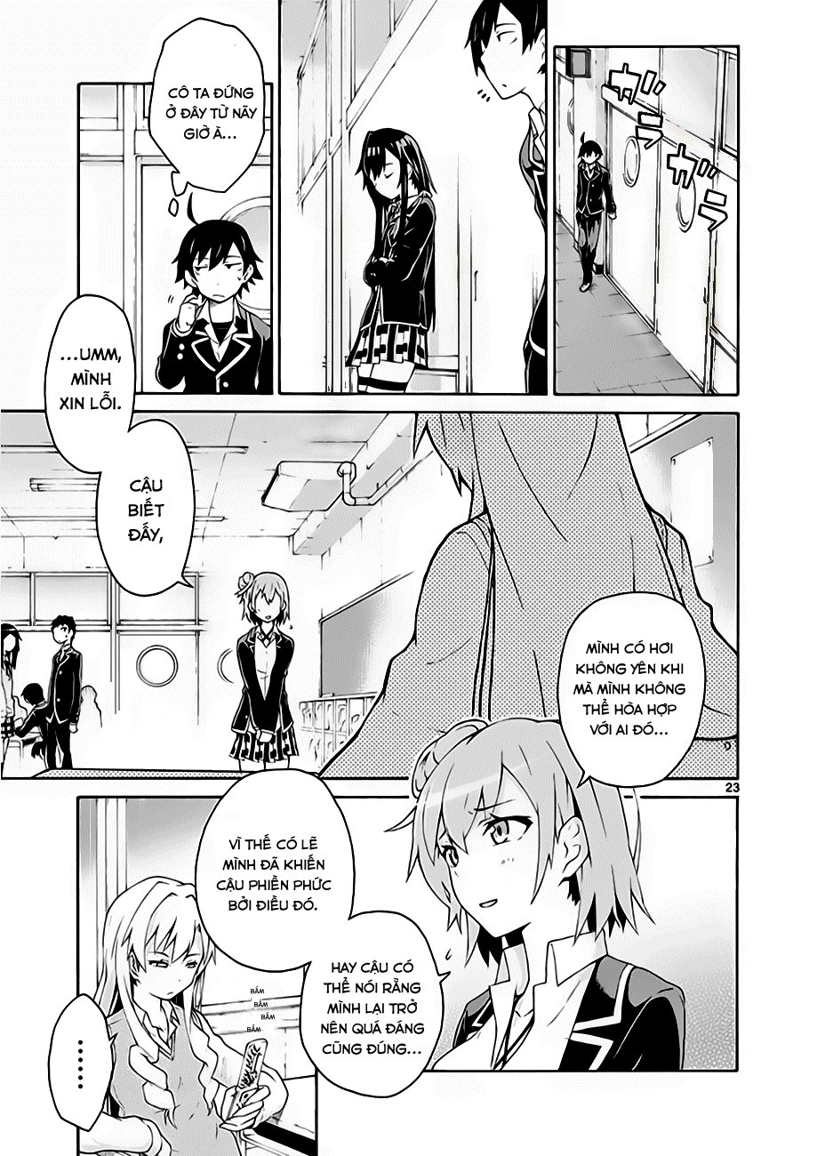 Yahari Ore No Seishun Rabukome Wa Machigatte Iru. @ Comic Chapter 4 - 21