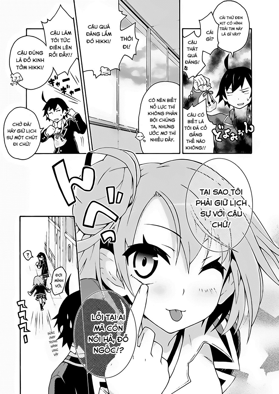 Yahari Ore No Seishun Rabukome Wa Machigatte Iru. @ Comic Chapter 4 - 27