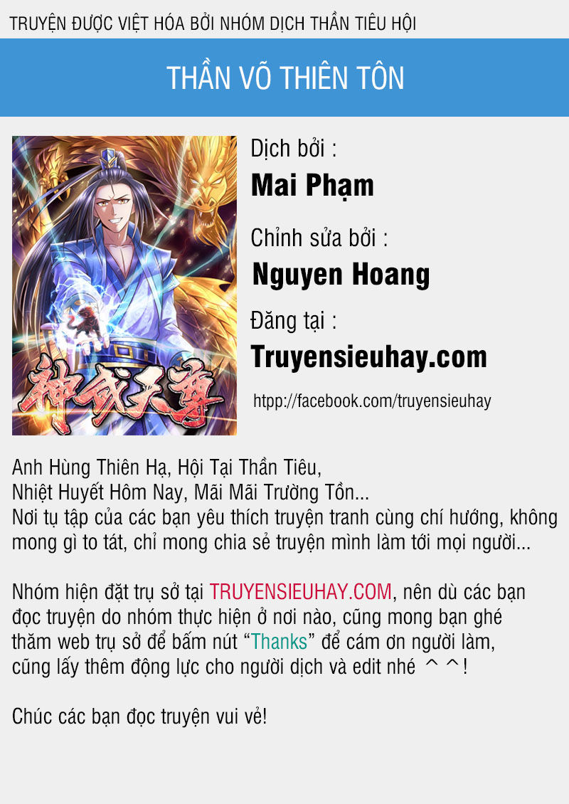 Thần Võ Thiên Tôn Chapter 17 - 1