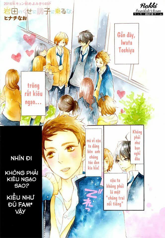 Iwata No Kuseni Choushi Ni Noruna! Chapter 1 - 5