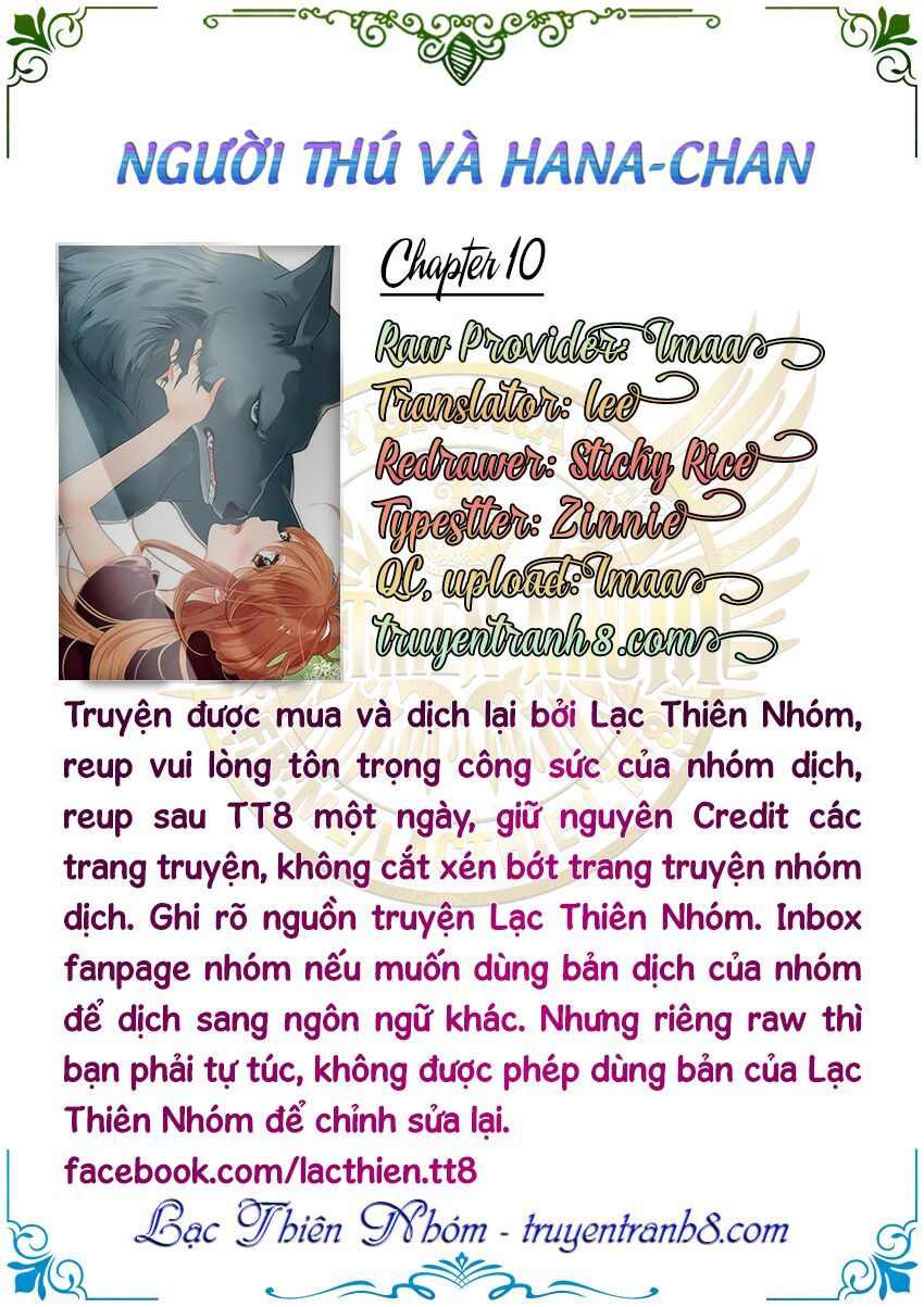 Người Thú Và Hana-Chan Chapter 10 - 4