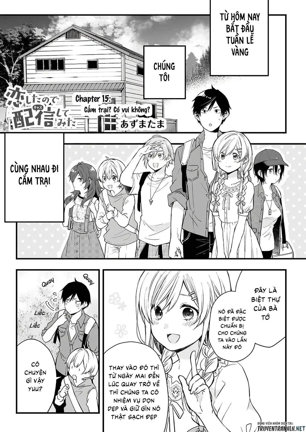 Koi Shita No De, Haishin Shite Mita Chapter 15 - 3